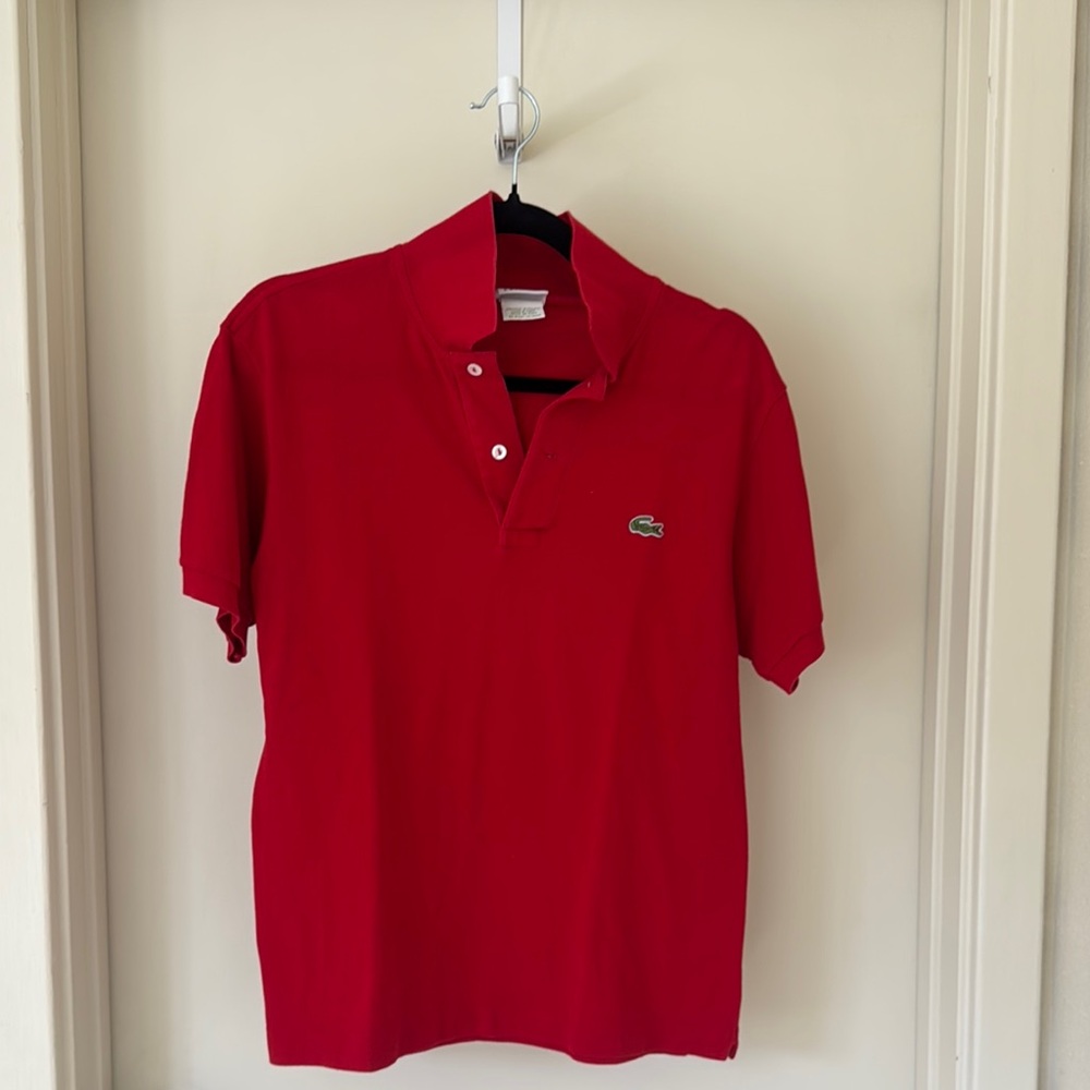 Lacoste Vibrant Red Polo